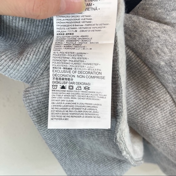 Converse Boys Fleece Logo Hoodie/SzXL/NWT - Picture 7 of 11